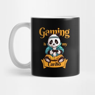 Gaming Panda, Gaming is my cardio Mug